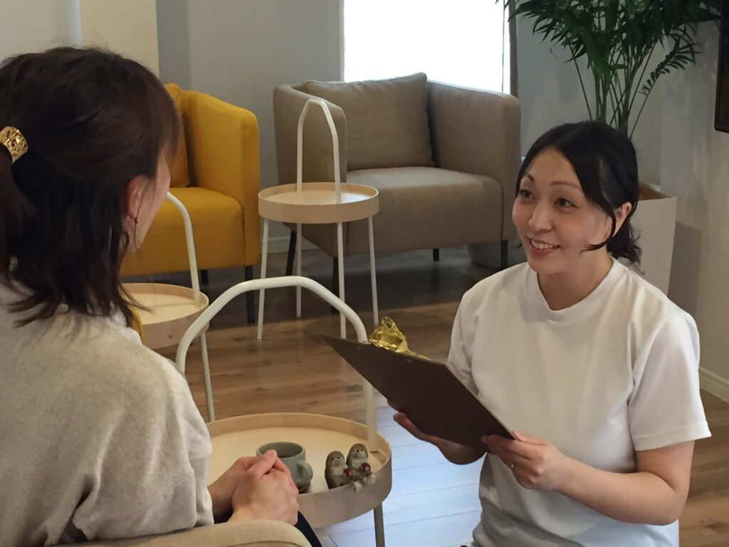 米ぬか酵素風呂cure［埼玉県坂戸市の酵素風呂・酵素浴］カウンセリング