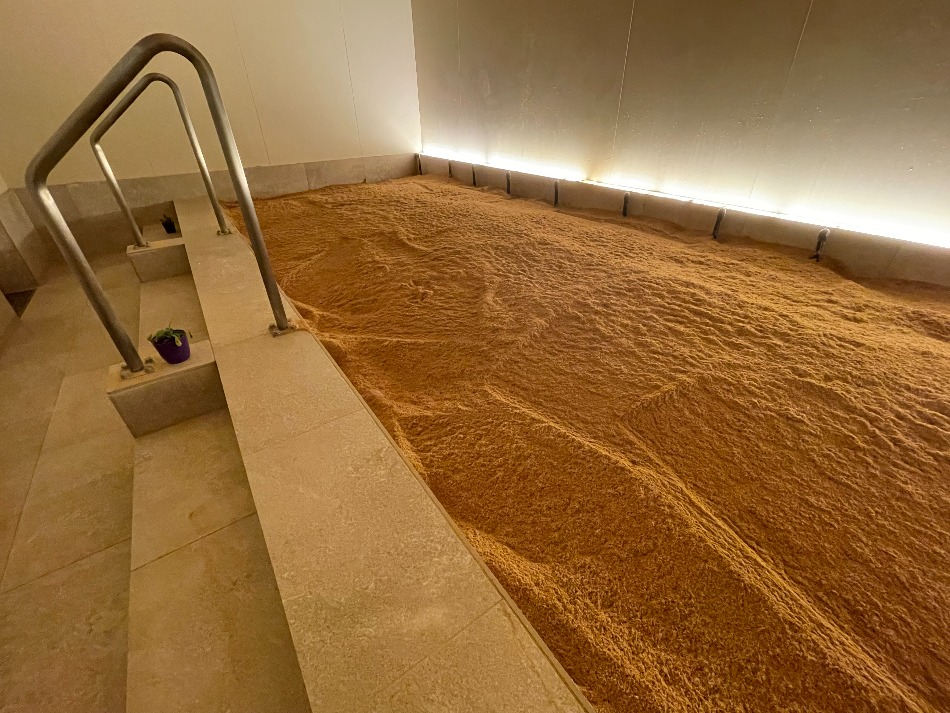 酵素温浴 echo 酵素風呂の様子2｜奈良県生駒市の酵素風呂