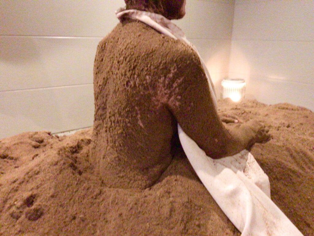 元気酵素風呂姫路店【兵庫県姫路市の酵素風呂・酵素浴】入酵の様子